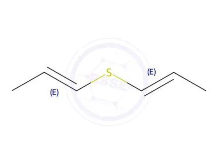 Chemical structure of (1E)-1-[(1E)-1-Propenylsulfanyl]-1-propene