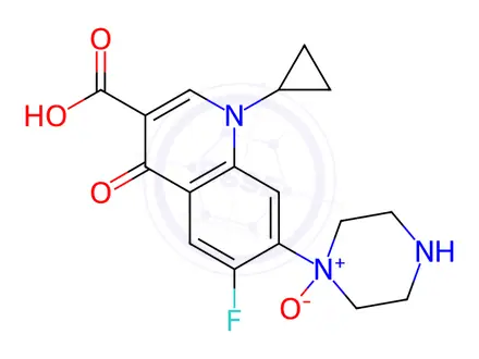 Chemical structure of Ciprofloxacin Impurity 73