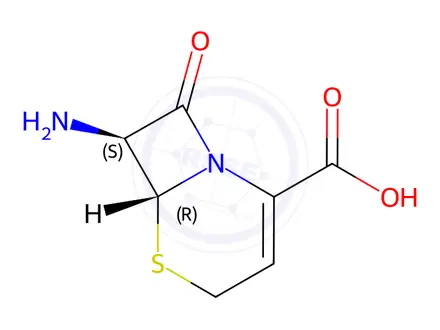 Chemical structure of Ceftizoxime Sodium Impurity 58