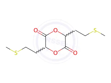 Chemical structure of Hydroxymethionine lactide