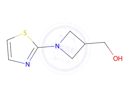 Chemical structure of (1-Tthiazol-2-yl)azetidin-3-yl)methanol