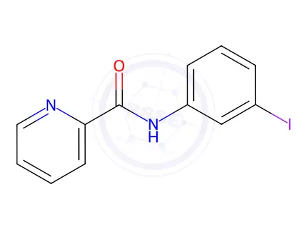 Chemical structure of n-(3-Iodophenyl)picolinamide