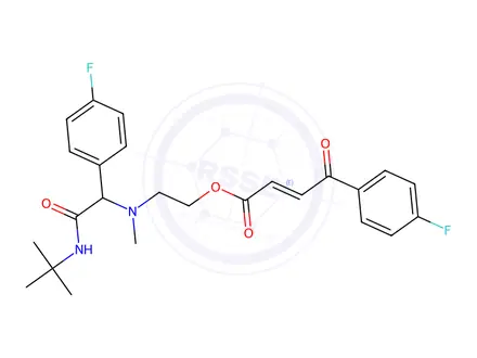 Chemical structure of DVD-445