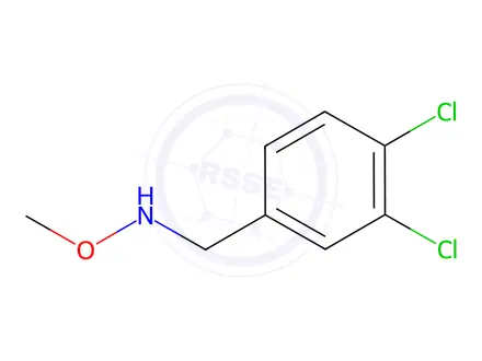 Chemical structure of N-(3,4-dichlorobenzyl)-O-methylhydroxylamine