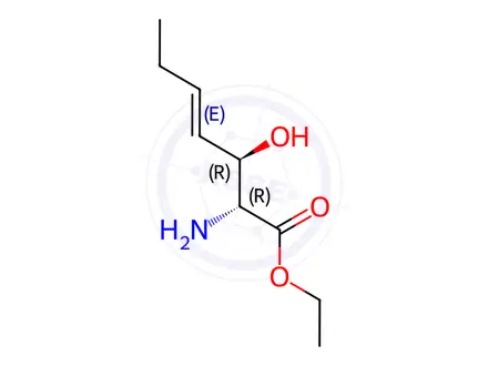 Chemical structure of (2S,3R,4E)-2-Amino-3-hydroxy-4-Octenoic acid Methyl Ester
