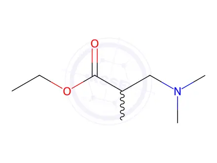 Chemical structure of Ethyl 3-(dimethylamino)-2-methylpropanoate