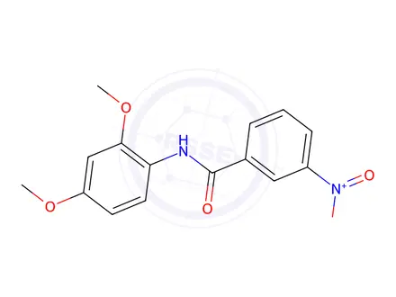 Chemical structure of N-(2,4-dimethoxyphenyl)-3-nitrobenzamide