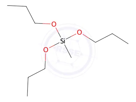 Chemical structure of METHYLTRI-N-PROPOXYSILANE