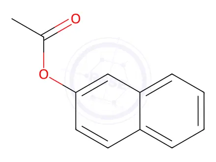 Chemical structure of 2-Naphthyl Acetate