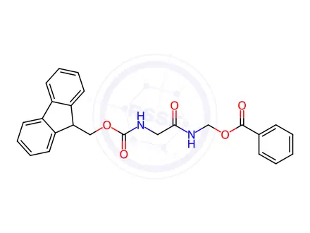 Chemical structure of Glycine Impurity 96