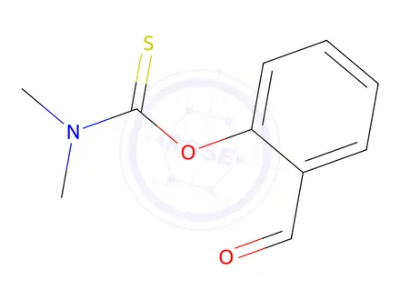 Chemical structure of 1-(2-Formylphenoxy)-N,N-dimethylmethanethioamide