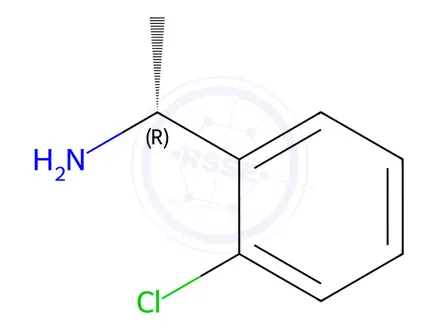 Chemical structure of (R)-1-(2-Chlorophenyl)ethanamine hydrochloride
