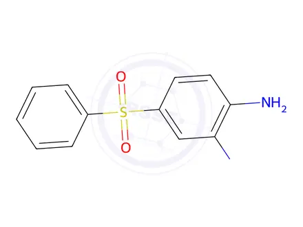 Chemical structure of 4-(Benzenesulfonyl)benzene-1,2-diamine