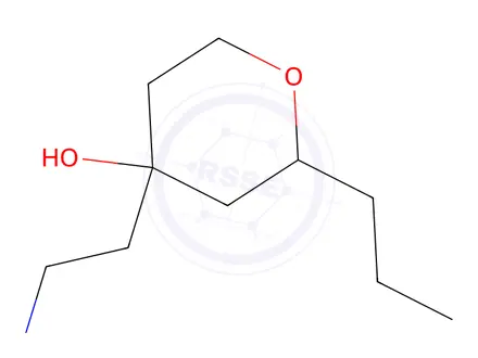 Chemical structure of 4-(2-Aminoethyl)-2-propyltetrahydro-2h-pyran-4-ol