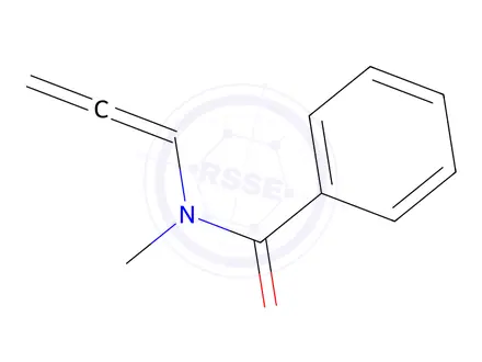 Chemical structure of Benzamide, N-methyl-N-1,2-propadienyl-(9CI)