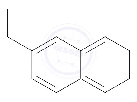 Chemical structure of 2-Ethylnaphthalene