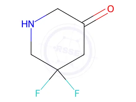 Chemical structure of 5,5-Difluoro-3-piperidinone