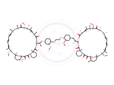 Chemical structure of Everolimus Impurity 45