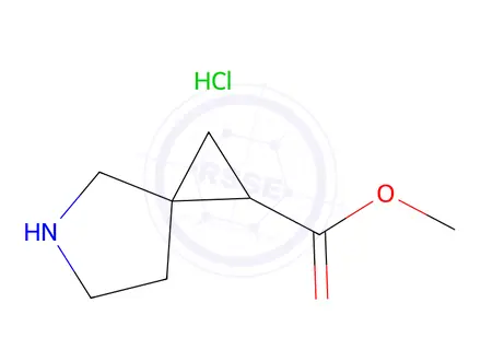 Chemical structure of Methyl 5-azaspiro[2.4]Heptane-1-carboxylate hydrochloride