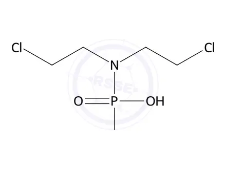 Chemical structure of Phosphoramide mustard