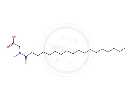 Chemical structure of STEAROYL SARCOSINE