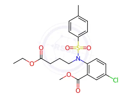 Chemical structure of Tolvaptan Impurity 151