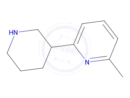 Chemical structure of 2-Methyl-6-(piperidin-3-yl)pyridine