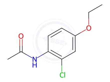 Chemical structure of N-(2-Chloro-4-ethoxyphenyl)acetamide
