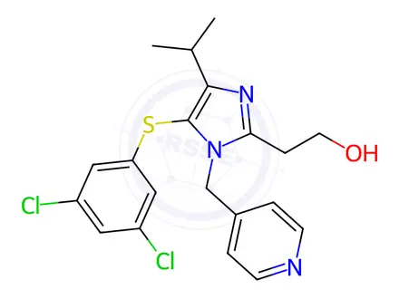 Chemical structure of Capravirine Impurity 57