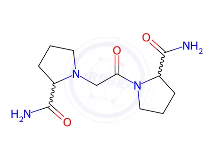 Chemical structure of Vildagliptin Impurity 212