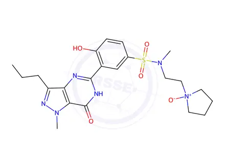 Chemical structure of 1