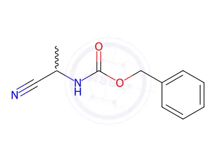 Chemical structure of BENZYL (1-CYANOETHYL)CARBAMATE