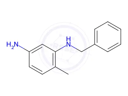 Chemical structure of N1-benzyl-6-methylbenzene-1,3-diamine