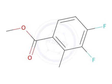 Chemical structure of Methyl 3,4-difluoro-2-methylbenzoate
