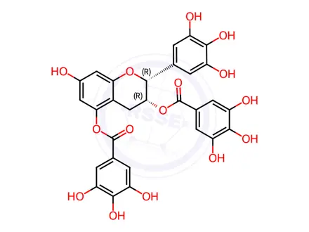 Chemical structure of Epigallocatechin Impurity 3