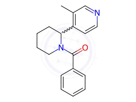 Chemical structure of (2-(3-Methylpyridin-4-yl)piperidin-1-yl)(phenyl)methanone