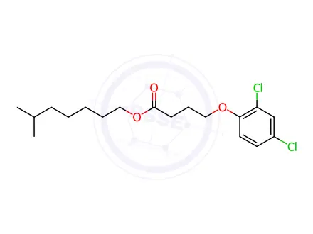 Chemical structure of 2,4-DB-2-ethylhexyl ester