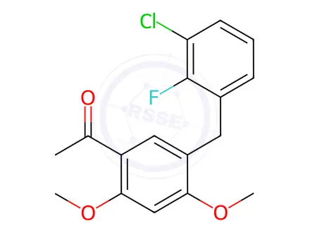 Chemical structure of Elvitegravir Impurity 28