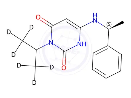 Chemical structure of Mavacamten D6
