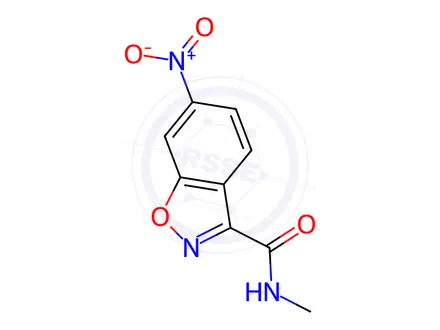 Chemical structure of N-Methyl-6-nitro-1,2-benzoxazole-3-carboxamide