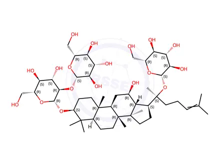 Chemical structure of Ginsenoside Rd