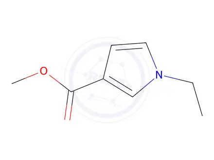 Chemical structure of Methyl 1-ethyl-1H-pyrrole-3-carboxylate