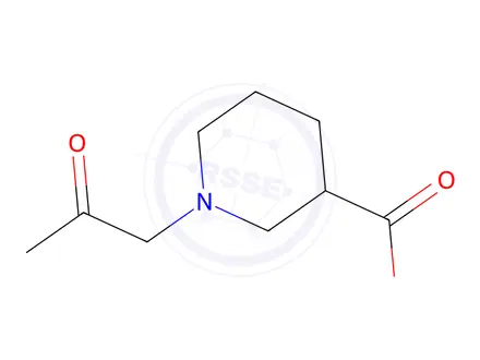 Chemical structure of 1-(2-Oxopropyl)piperidine-3-carboxylic Acid