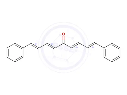 Chemical structure of Dicinnamalacetone