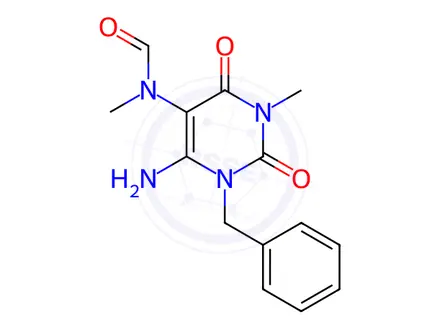Chemical structure of Uracil Impurity 100