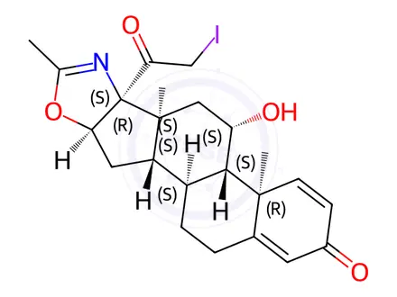 Chemical structure of Deflazacort Impurity 28