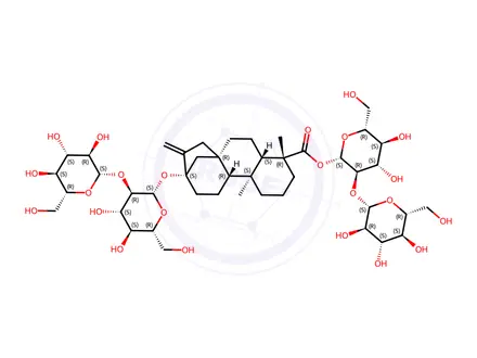 Chemical structure of Rebaudioside E