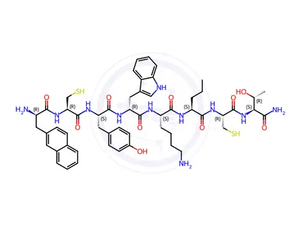 Chemical structure of Angiopeptin