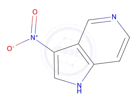 Chemical structure of 3-Nitro-1H-pyrrolo[3,2-c]pyridine