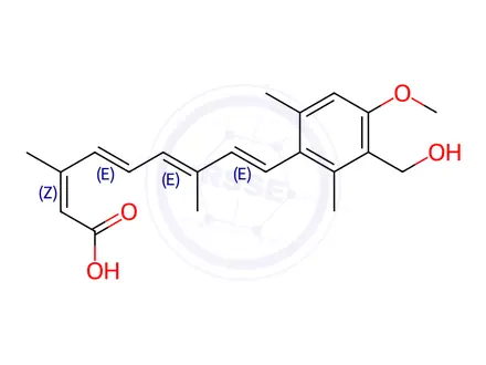 Chemical structure of Acitretin Impurity 23